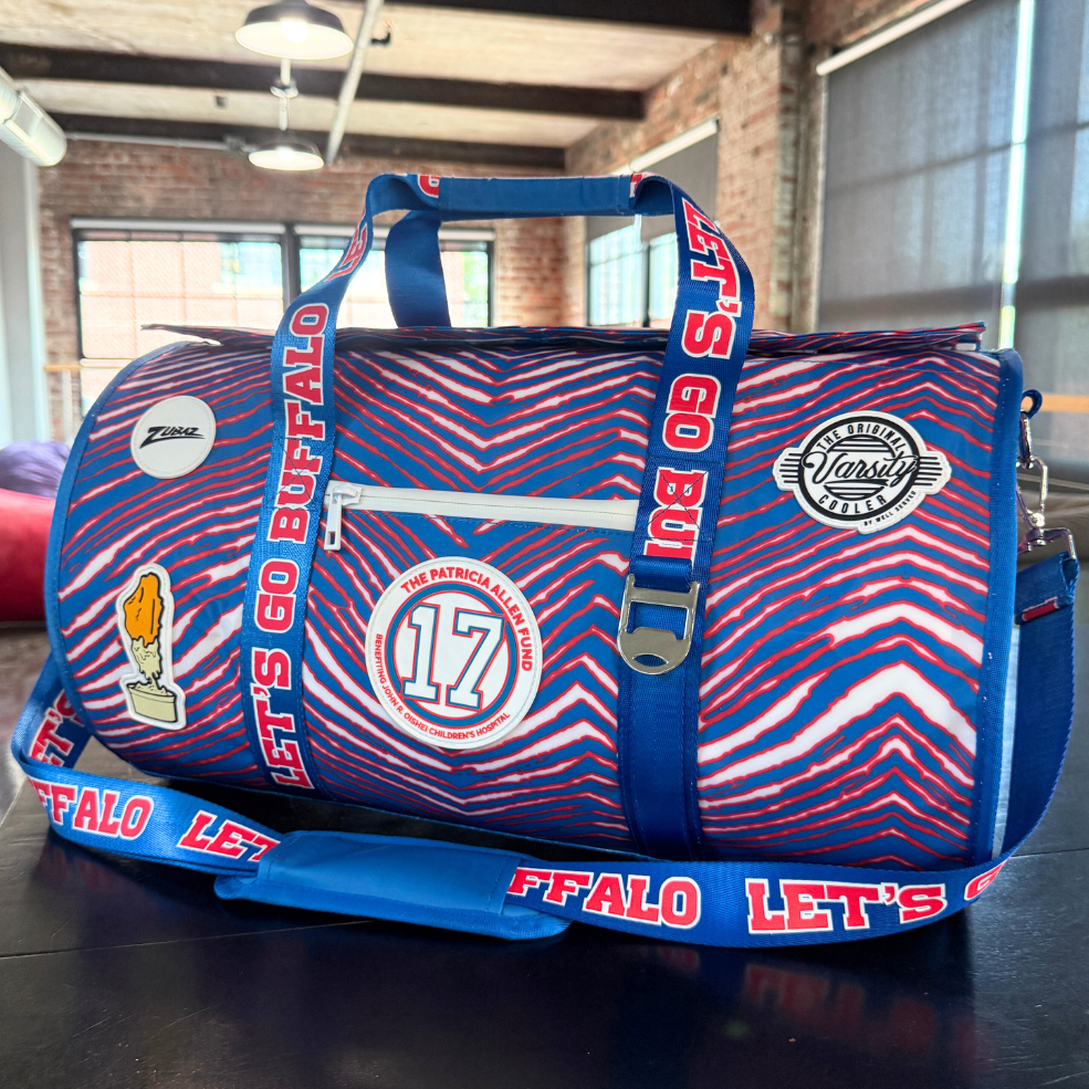 Varsity Cooler Football Duffel